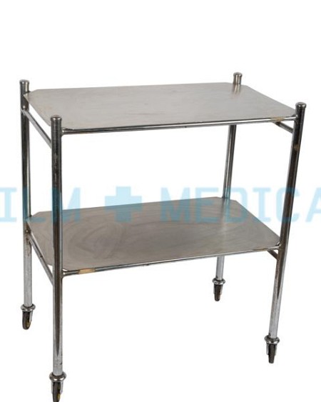 Trolley Rectangular Stainless Steel